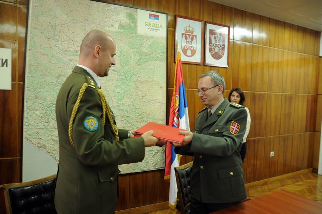 Předání Protokolu.