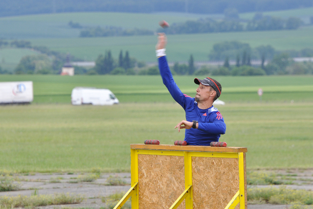 Hod granátem je zdánlivě jednoduchou disciplínou vojenského pětiboje
