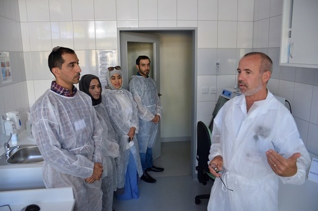 Vojenští zdravotníci ze Spojených arabských emirátů na stáži v Ústřední vojenské nemocnici v Praze