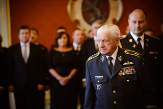 Hodnost armádního generála ve výslužbě získal poslední žijící československý stíhací pilot z druhé světové války Emil Boček