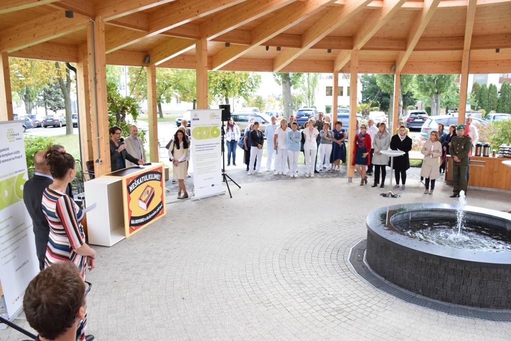 Vystoupení vrchní sestry psychiatrického oddělení Tomáše Petra