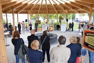 Vystoupení Kateřiny Květoňové, vedoucí sociálních pracovníků centra