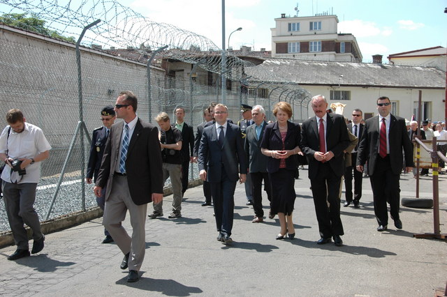 Příchod k pietnímu místu