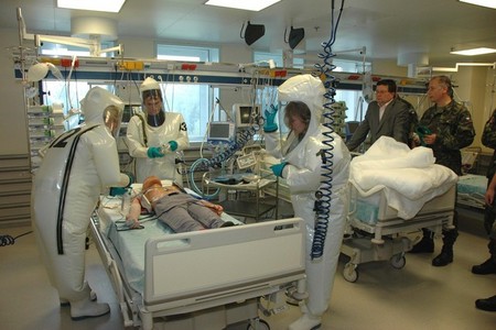 Příslušníci z těchonínského Centra biologické ochrany "v akci"