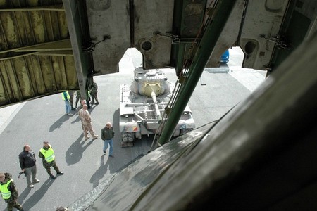 Pohled z kokpitu letounu Antonov An-124 