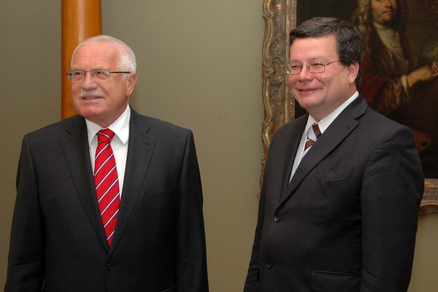 Z přijetí u prezidenta (2)