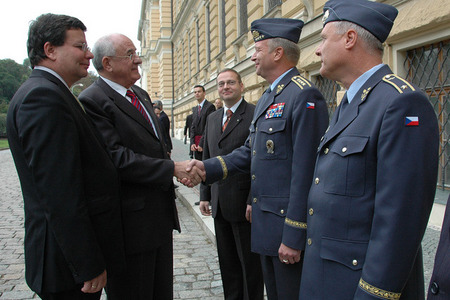 Představení zástupců českého ministerstva obrany
