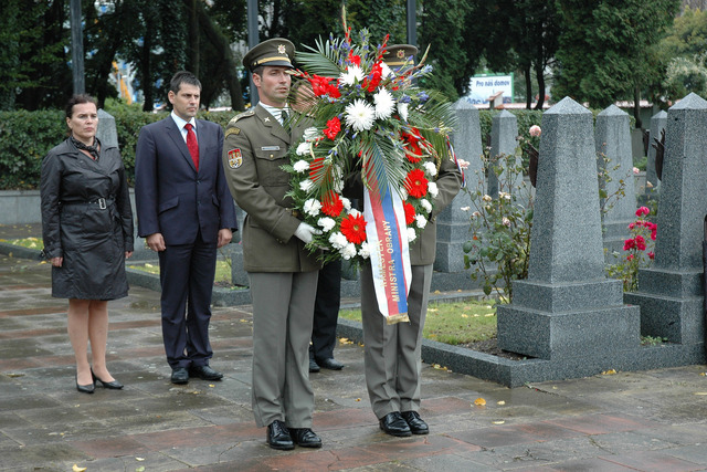 Pietní akt na Olšanech