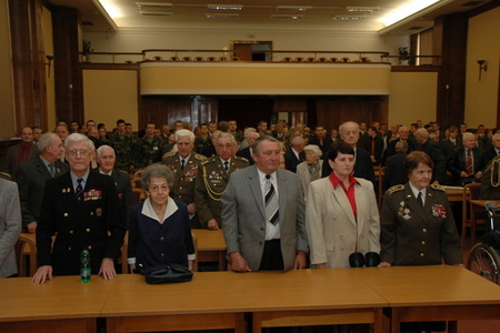 Setkání účastníků bojů druhé světové války