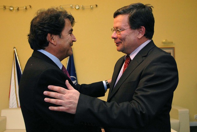 Z přijetí na ministerstvu obrany 1