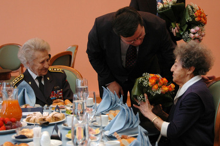 S Marií Koutnou (vpravo) a Irenou Malínskou