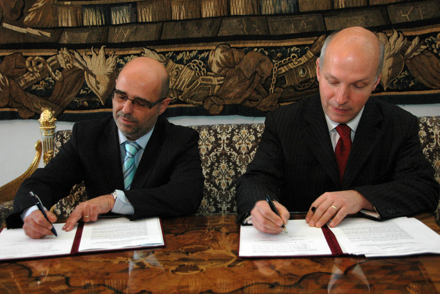 Ivan Dvořák (vlevo) a Pavel Fischer