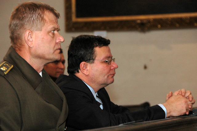Alexandr Vondra a Josef Bečvář