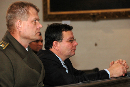 Alexandr Vondra a Josef Bečvář