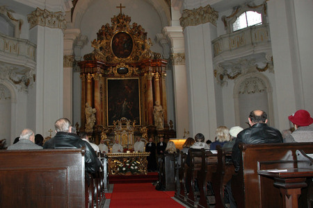 Pohled do kostela