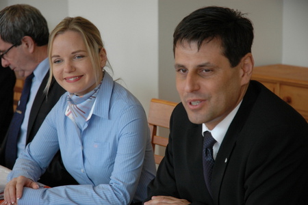 Michael Hrbata a Kateřina Klasnová