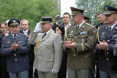 Zástupci Generálního štábu AČR a zahraničních ambasád