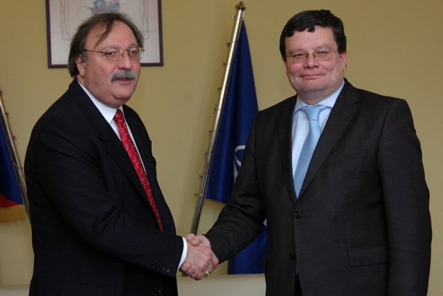 Alexandr Vondra a Grigol Vashadze