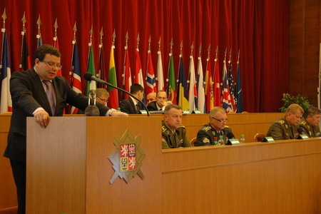 Projev ministra obrany na mimořádném velitelském shromáždění