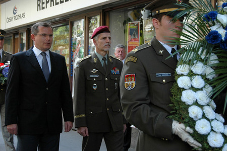 Jiří Šedivý a generálmajor Petr Pavel