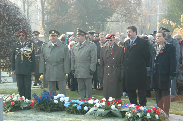 Představitelé organizací, spojených s válečnými veterány