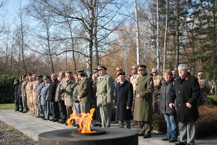 Také vojáci v Liberci uctili památku veteránů