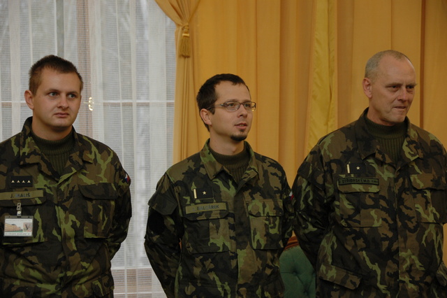 Z přijetí na ministerstvu obrany