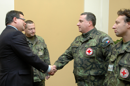 Z přijetí na ministerstvu obrany 1