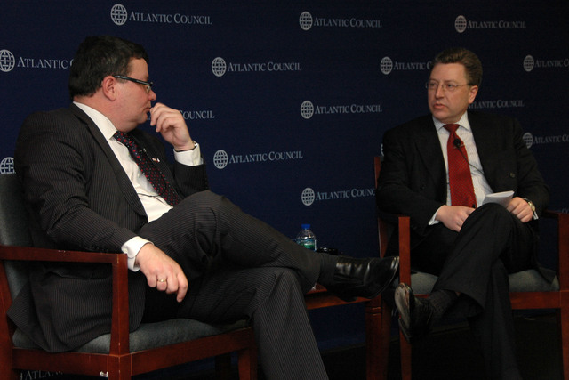 A. Vondra a Kurt Volker