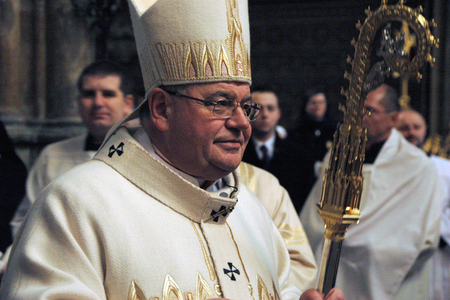 Ze slavnostní bohoslužby v katedrále sv. Víta, Václava a Vojtěcha 1