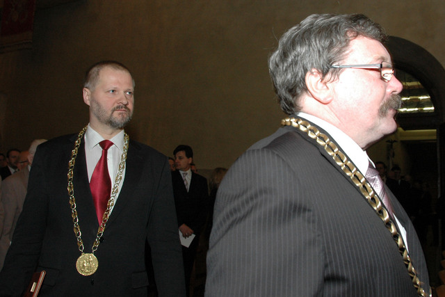 Rektor UK Václav Hampl