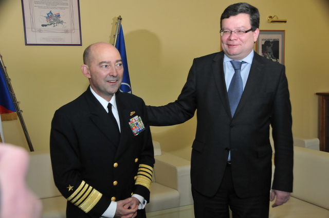 Admirál Stavridis na MO ČR (2)