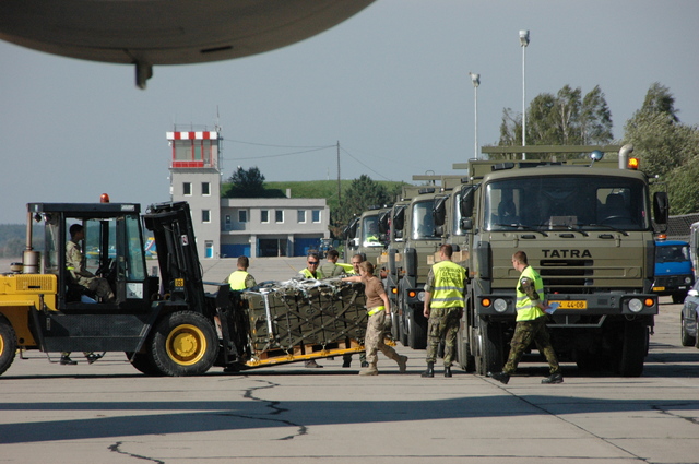 Nakládka munice trvala 3 hodiny