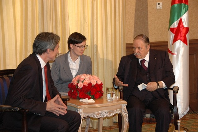 Ministr Stropnický se sešel s alžírským prezidentem Abdelazízem Bouteflikou