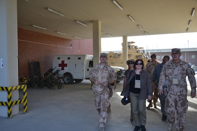 Prohlídka základny HKIA