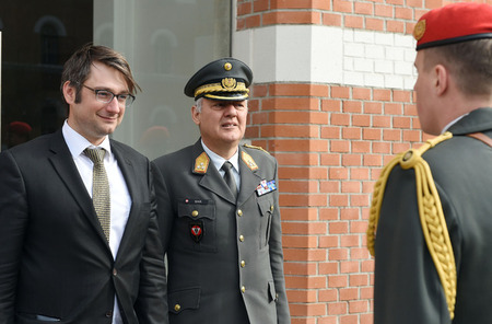 Náměstek Jakub Landovský jednal s představiteli resortu obrany Rakouska