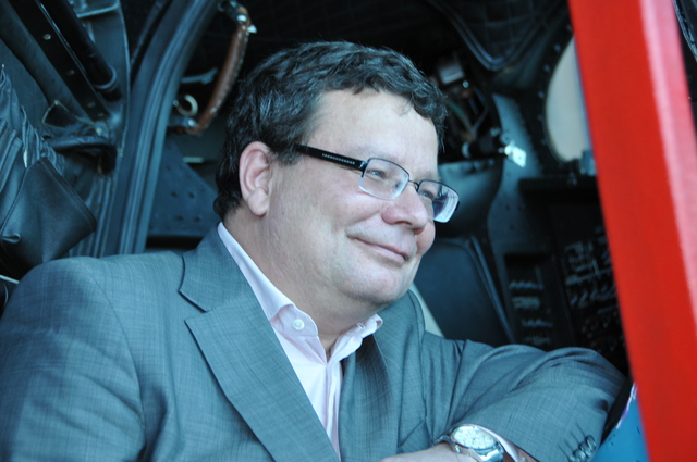 Ministr Alexandr Vondra v Náměšti nad Oslavou