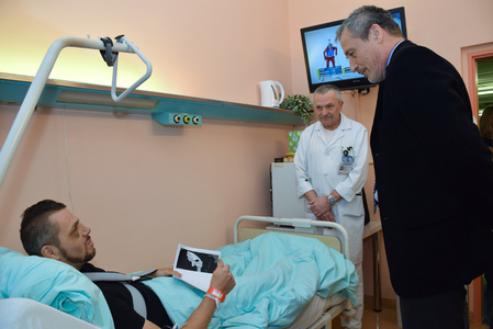 Ze setkání ministra obrany s Lukášem Kvapilem v ÚVN