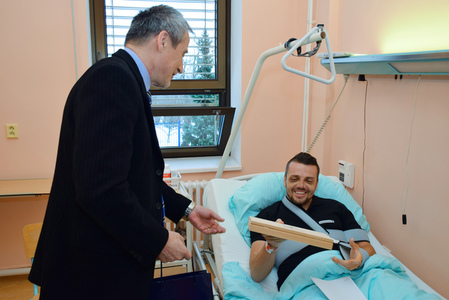 Ze setkání ministra obrany s Lukášem Kvapilem v ÚVN