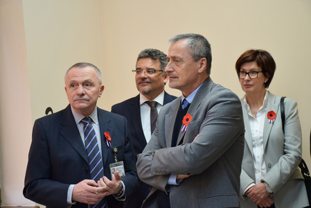 Ministra obrany doprovázeli náměstci Alena Netolická a Tomáš Kuchta
