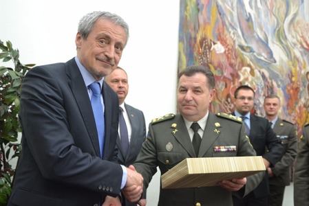 Ministr Stropnický se při pracovní návštěvě Ukrajiny setkal se svým protějškem