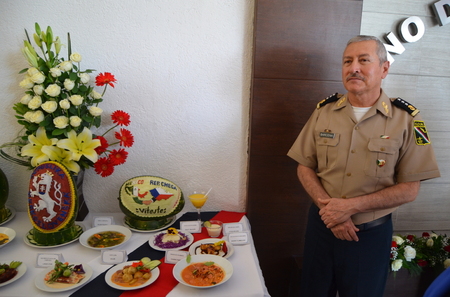 Na počest česko-mexického přátelství a spolupráce připravila mexická strana slavnostní oběd.