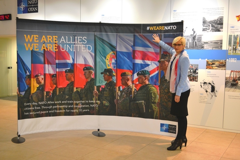 Ministryně obrany Karla Šlechtová je zastánkyní členství České republiky v NATO