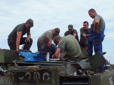 Když na scénu přijdou kluci ze 142. praporu oprav Klatovy 