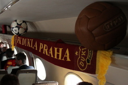 V kbelském muzeu se natáčel film o fotbalové Dukle Praha