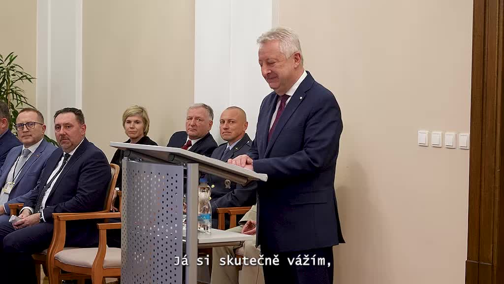 Ministr obrany se setkal se sportovci ASC Dukla po ZOH v Itálii