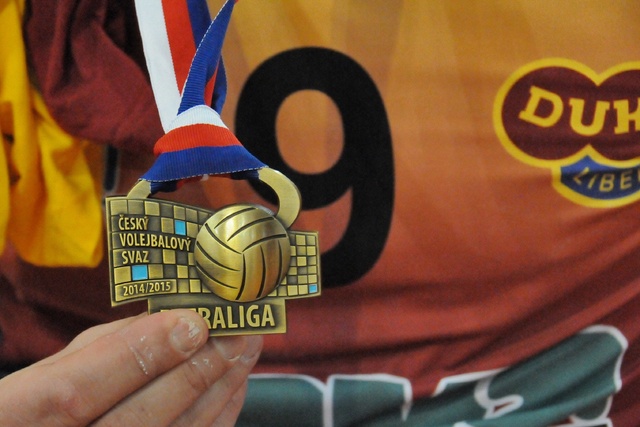 Dukla získala zlaté medaile mistrů po 12 letech