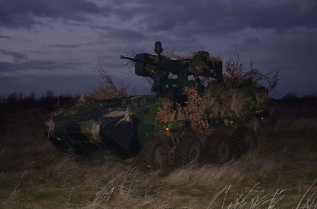 Návštěva viděla kolovou techniku Iveco, Land Rover Defender 130 Kajman a především kolová bojová vozidla Pandur ve všech modifikacích (ta se představila také v dynamické ukázce)