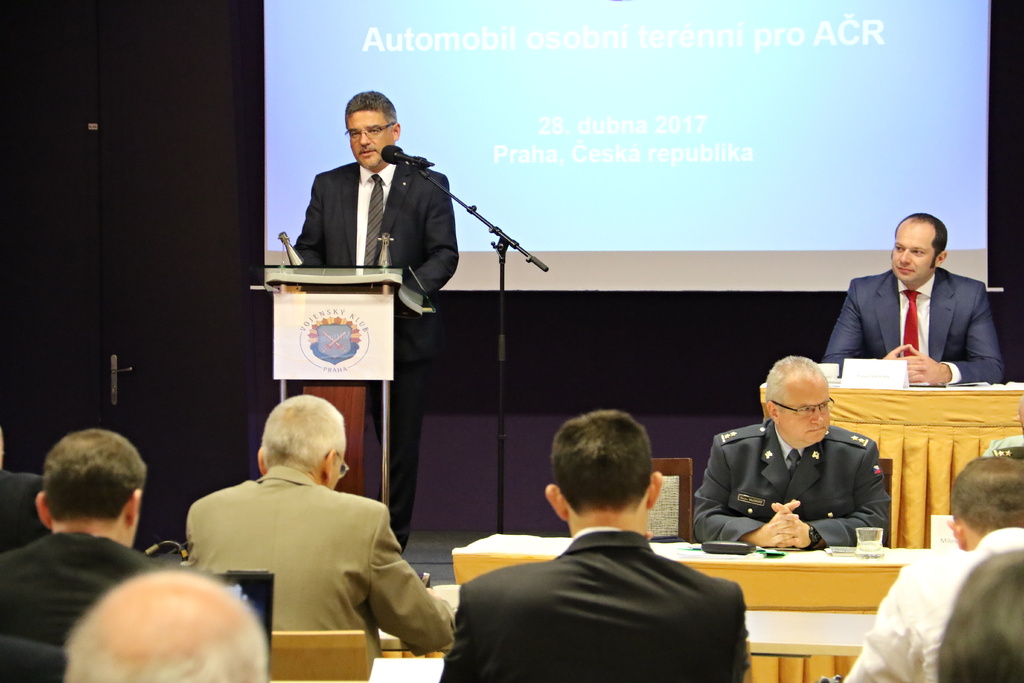 Náměstek pro řízení sekce průmyslové spolupráce a řízení organizací Ministerstva obrany Tomáš Kuchta