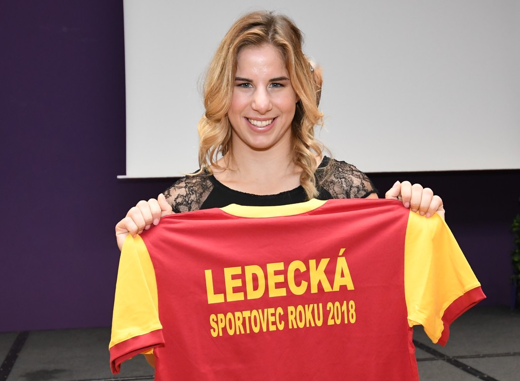 Ester Ledecká Armádním sportovcem roku 2018